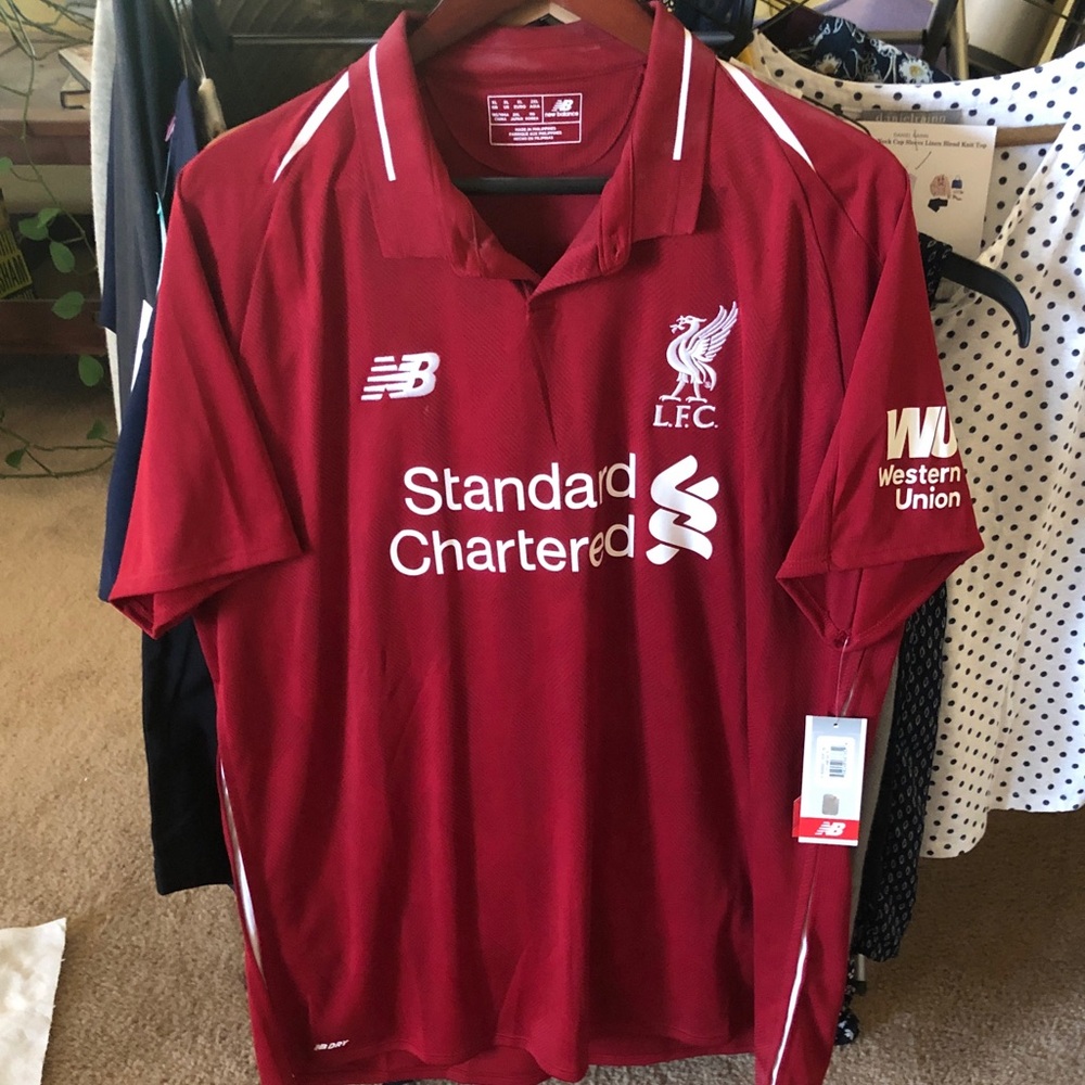 Official Liverpool FC Jersey. Ltd. ed. This thing is a solid for any soccer fan!